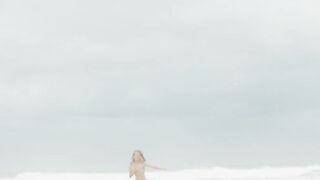 "Petite Aussie Milf Stripping on Beach - Exotic Dancer Unleashed"
