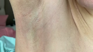 Shaves hairy armpits, shows shaved armpits!