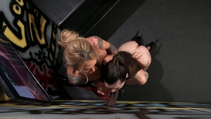 Gloryhole: Huge Cocks for Little Luna and Her Mistress