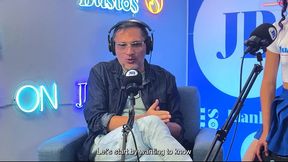 lesbico duo in action riding the fuckmachine to orgasm on juan bustos podcast