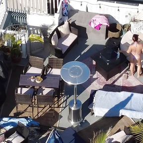 I Caught A Woman Sunbathing Nude With My Drone!