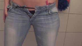 piss in jeans and lick