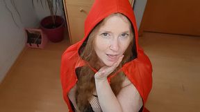 Curly_Dreams Little Red Riding Hood craves your touch