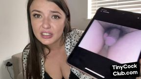 Bigtitted whore commentig small dicks pic