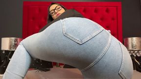 Aroma Jeans Goddess Worship Breath Play JOI