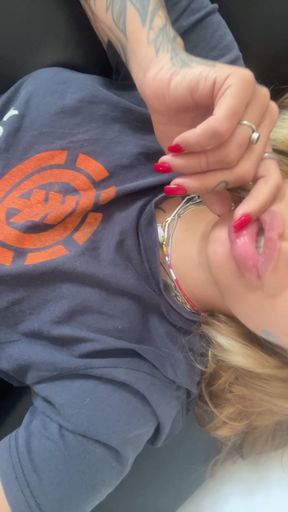 LATINA with big tits gets frisky in homemade masturbation scene featuring her hu