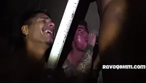 Triple Penetration Thrill: Twink Conquers Three Rock-Hard Cocks – GayPornHub 18+