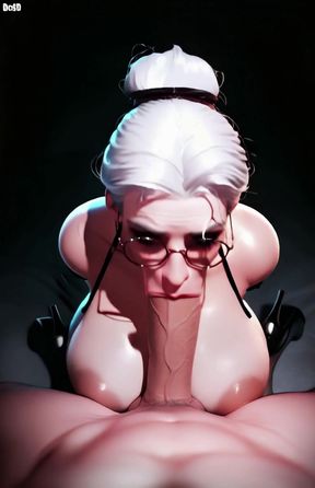 Granny likes it big and deep