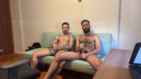 Inhaling bone after getting caught draining off