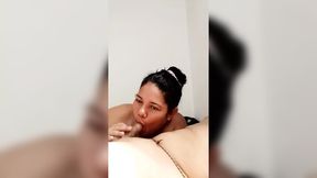Girlfriend Fucked By My Cock&#x1F346; In Mouth