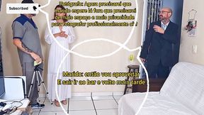 Bride fucks photographer while groom waits outside
