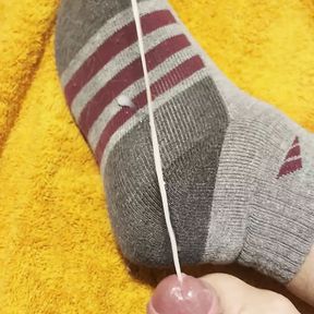 Wanked on my socks at night