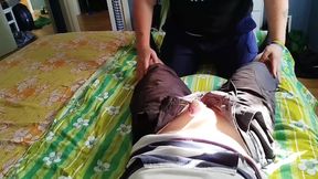 Stepdaddy Gives His Boi Full Oral Service, Part 1 Blowjob and Ball Licking