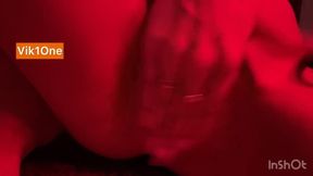 BDSM Girl Showed Real Squirt