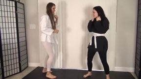 KARATE DOMINATION FOOT WORSHIP
