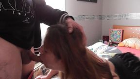mamada de mujer infiel me corro en su boca.