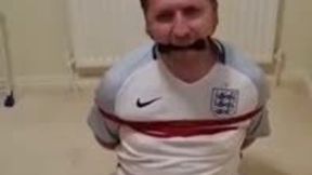 Miss M keeps a footballer bound and gagged in room