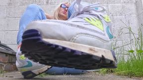 Wrecked Nike AirMax Sneakers