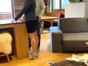 intense business meeting after work - boss wants to reach his goal