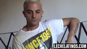 LecheLatinos.com - Juans bisexual cock wetting for cash