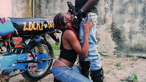 Sexy Petite Biker Teen Vera Seduces Bollocks BBC To Fuck on Motorcycle Tour