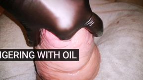 Fingering with Oil Before Pumping