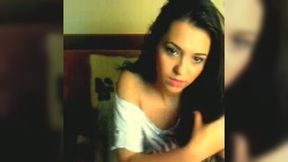 Impeccable hot young babe Sana Khan flashing on webcam
