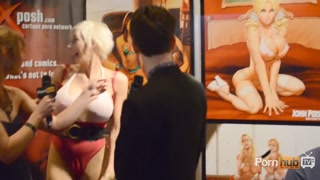 PornhubTV Marie Claude Bourbonnais Interview at 2013 AVN Awards