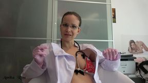 The prostate massage with sperm sample