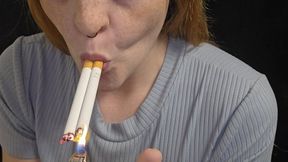 Why smoke one, when you can smoke two?