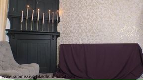 Vampire Samantha Alexandra Stripped