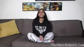 Cute Ebony 19 Year Old Teen Gets Fucked by Huge Cock