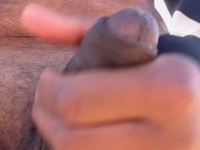 HIKING with MY STEP DAD got NAKED & PLAYED caught HIS UNCUT BLACK COCK MEAT