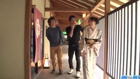 Aoi Mizuno Takes Two Cocks in Steamy Asian Threesome Action
