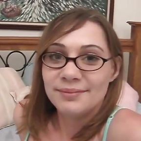 POV Blowjob From Brunette Wearing Glasses