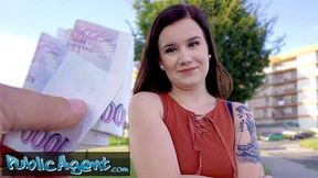 Public Agent - Cute as a button Little Eliss gets Naked during AMATEUR Photoshoot