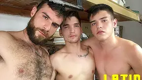Hot Latino Trio: Twink Joins Hunky Santiago, Rodri Tommy for Steamy Fun – 18+