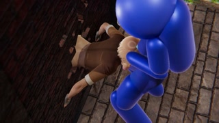 Among Us Vs Fortnite (Blue and Red Fuck Penny) (futa, japanese)