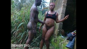 The Africans Were Caught in the Bush Fucking