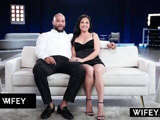 The cumslut, wicked side of me just comes out. Kitana is normally a reserve, introverted wife. But get her in the bedroom and a entire different hotwife side emerges. Who knows how shell act with our cameras filming and her spouse watching...