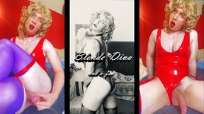 Blonde diva with a big veiny cock by Anna Rios