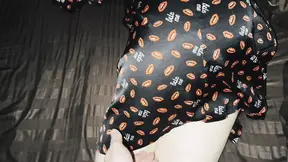 Milf stepmom on anal, on the floor of the bump, and she liked it!