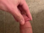 Tip Play - Huge Cumshot