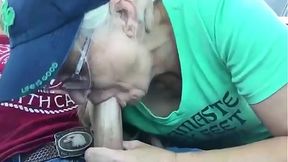 Sexy Mature MILF Tastes Her Friend's Thick Dick&#x1F32D;!