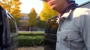 Petite babe Iku Sakuragi sucks and strokes a cock 3