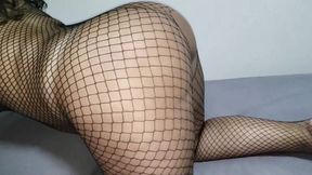 Slow Motion Husband Is Delighted to See His Wife with the Big Ass Dressed Like This