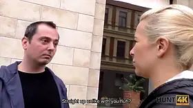 Hunt4k. nosey man approached struggling duo to buy...