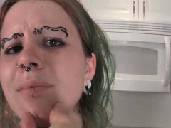 Nasty teen lesbians become pee sex slaves