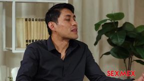 Sandra Paola & her busty Latina friend, Aldo Moreno, get dirty in SEXMEX - Naive Fantasies of a