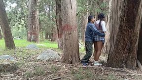 Old peasant pounds young college girl's snug pussy